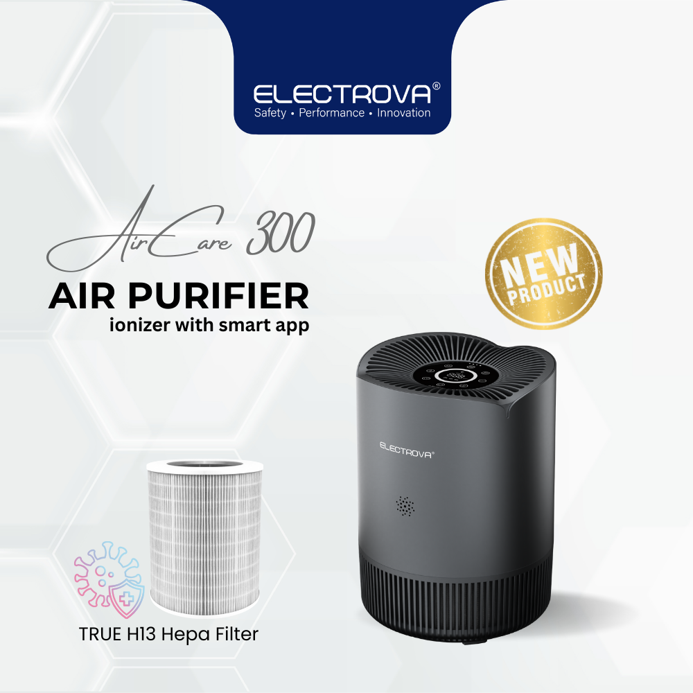Electrova iPure AirCare 300 Series Desktop Air Purifier (Small)