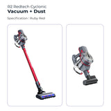 Electrova Redtech Cyclonic R2 Cordless Vacuum Cleaner