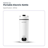 Electrova Portable Smart Electric Kettle GO