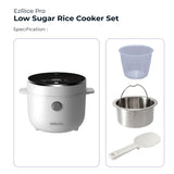 Electrova Wave Sensor Digital Low Sugar Rice Cooker EzRice Pro