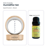 Electrova Anti Gravity Humidifier with Ultrasonic Mist & Aroma Diffuser