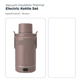 Electrova Portable Vacuum Insulation Thermal Electric Kettle