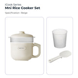 Electrova Multi-Functional Mini Rice Cooker Pot iCook Series (With Steamer)