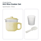 Electrova Multi-Functional Mini Rice Cooker Pot iCook Series (With Steamer)