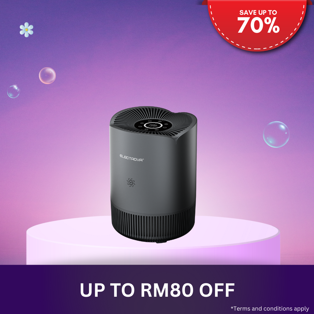 Electrova iPure AirCare 300 Series Desktop Air Purifier (Small)