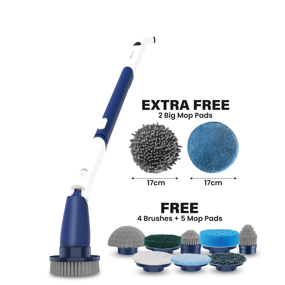 Electrova Vaclife Series Cordless Electric Spin Scrubber with Turbo - iSpin
