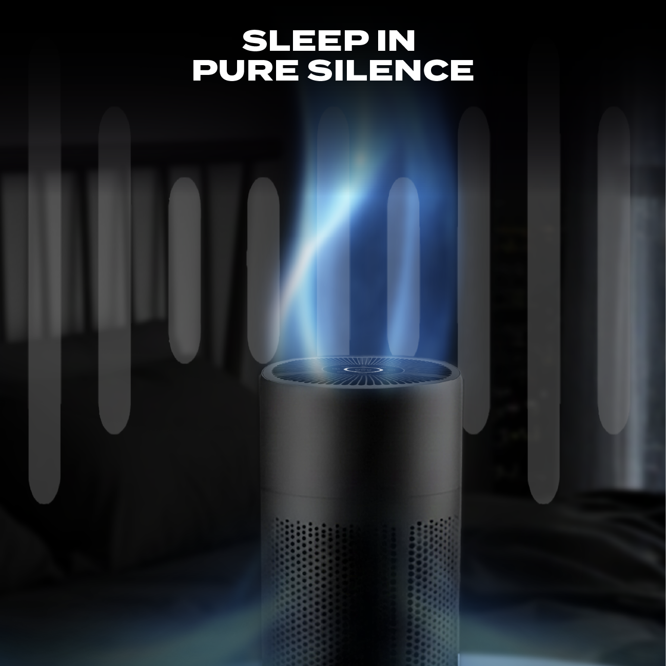 Electrova iPure AirCare 600 Series Ionic HEPA Pro-Level Air Purifier (Medium)