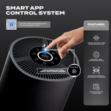 Electrova iPure AirCare 600 Series Ionic HEPA Pro-Level Air Purifier (Medium)