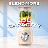 Essential 2-In-1 Glass Blender and Grinder