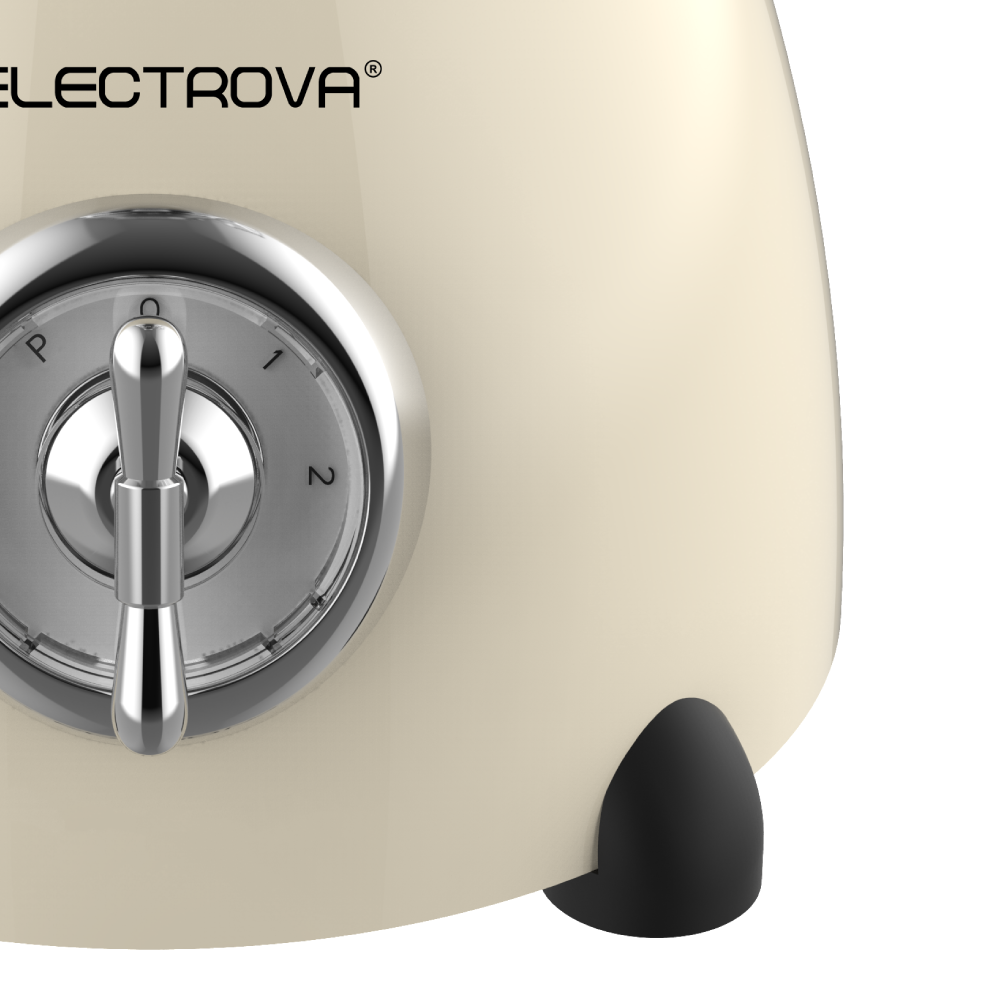 Electrova Classic 50's Series 2 in 1 Glass Jar Blender & Grinder