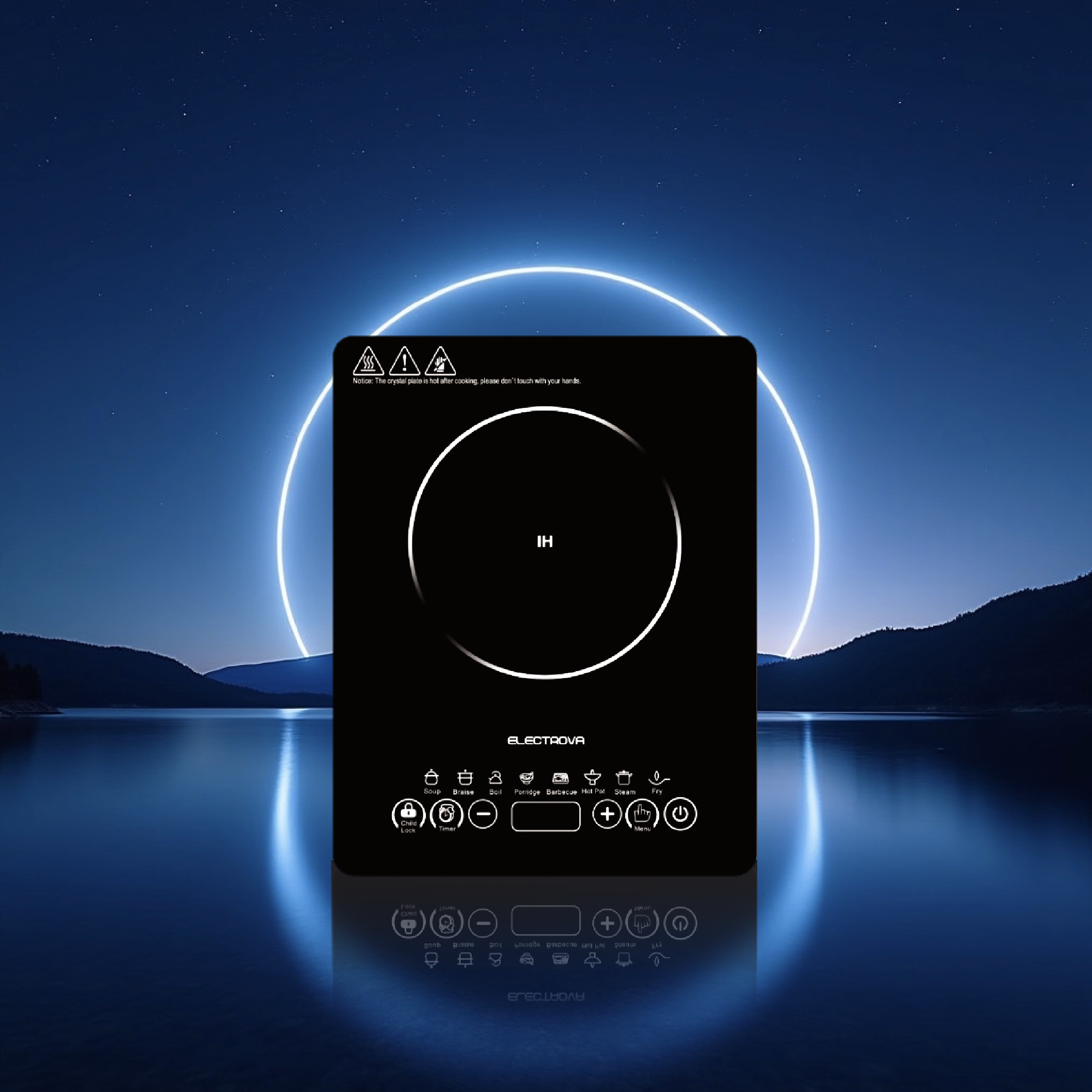 Electrova ecoTouch Series Ultra-Thin Induction Cooker