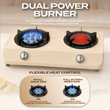 2-in-1 Dual Power Cooking Gas Stove