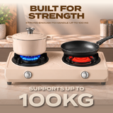 2-in-1 Dual Power Cooking Gas Stove