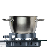 Electrova Double Burner Tempered Glass Gas Stove (Built-in/Table Top)