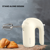 Electrova Classic 50's Series hand mixer with vintage-inspired styling and compact countertop-friendly design