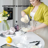 Electrova Classic 50's Series hand mixer designed for easy one-hand operation and effortless mixing performance
