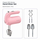 Electrova Classic 50's Series Hand Mixer