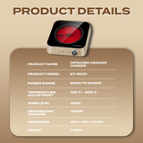Electrova Infrared Ceramic Cooker