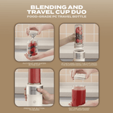 Electrova Personal Blender with 6-leaf Blade