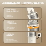 Electrova Personal Blender with 6-leaf Blade