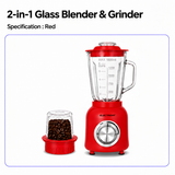 Essential 2-In-1 Glass Blender and Grinder