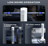 Electrova iPure Series Electronic Bladeless Tower Fan