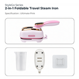 Stylego Series 2-In-1 Foldable Travel Steam Iron