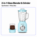 Essential 2-In-1 Glass Blender and Grinder