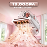 Electrova eSonic UV mite remover vacuum cleaner with powerful 19000Pa suction removing dust mites, allergens and fine particles from mattresses