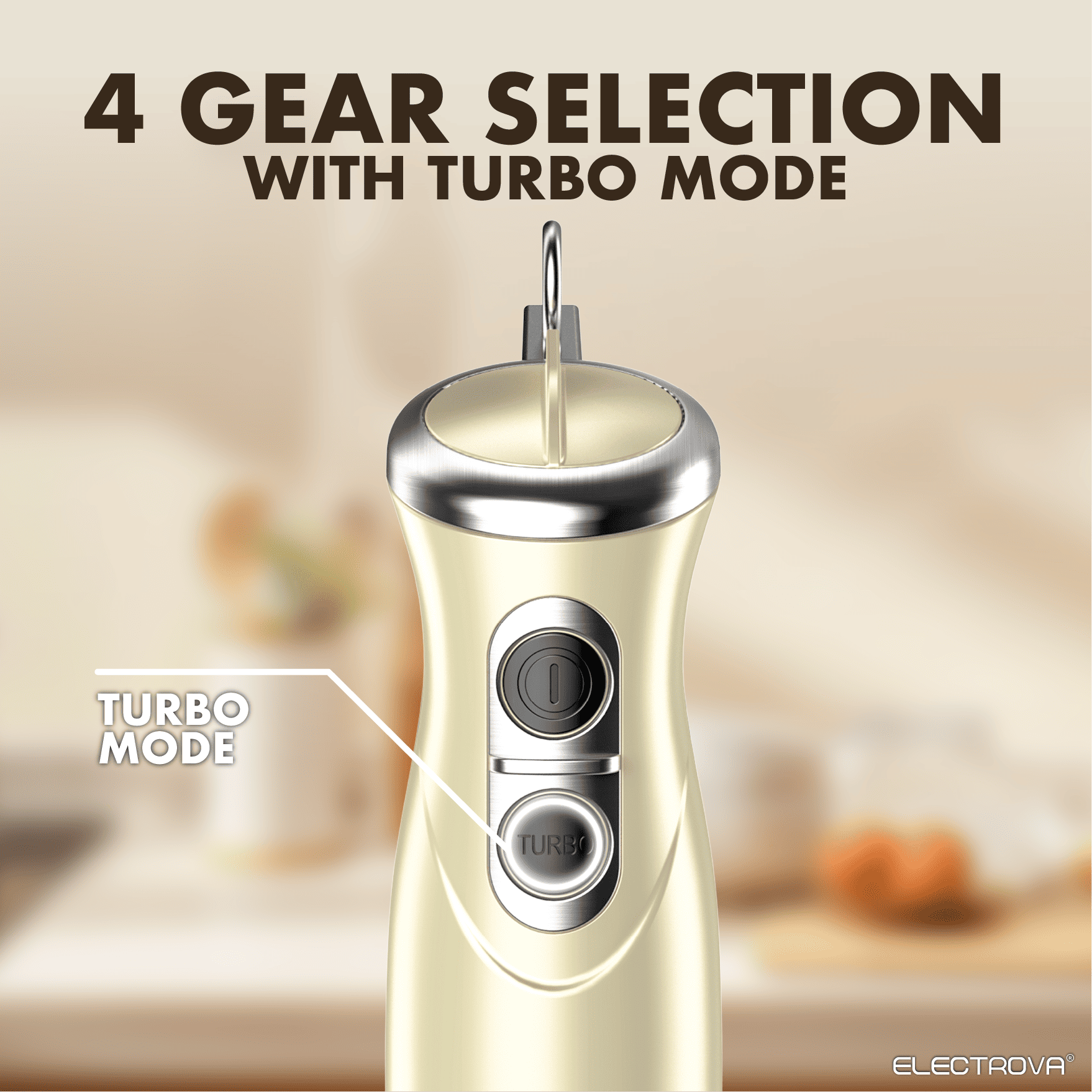 Electrova ProBlend Series 6 in 1 Multifunction Hand Blender Mixer Set (Food Processor)