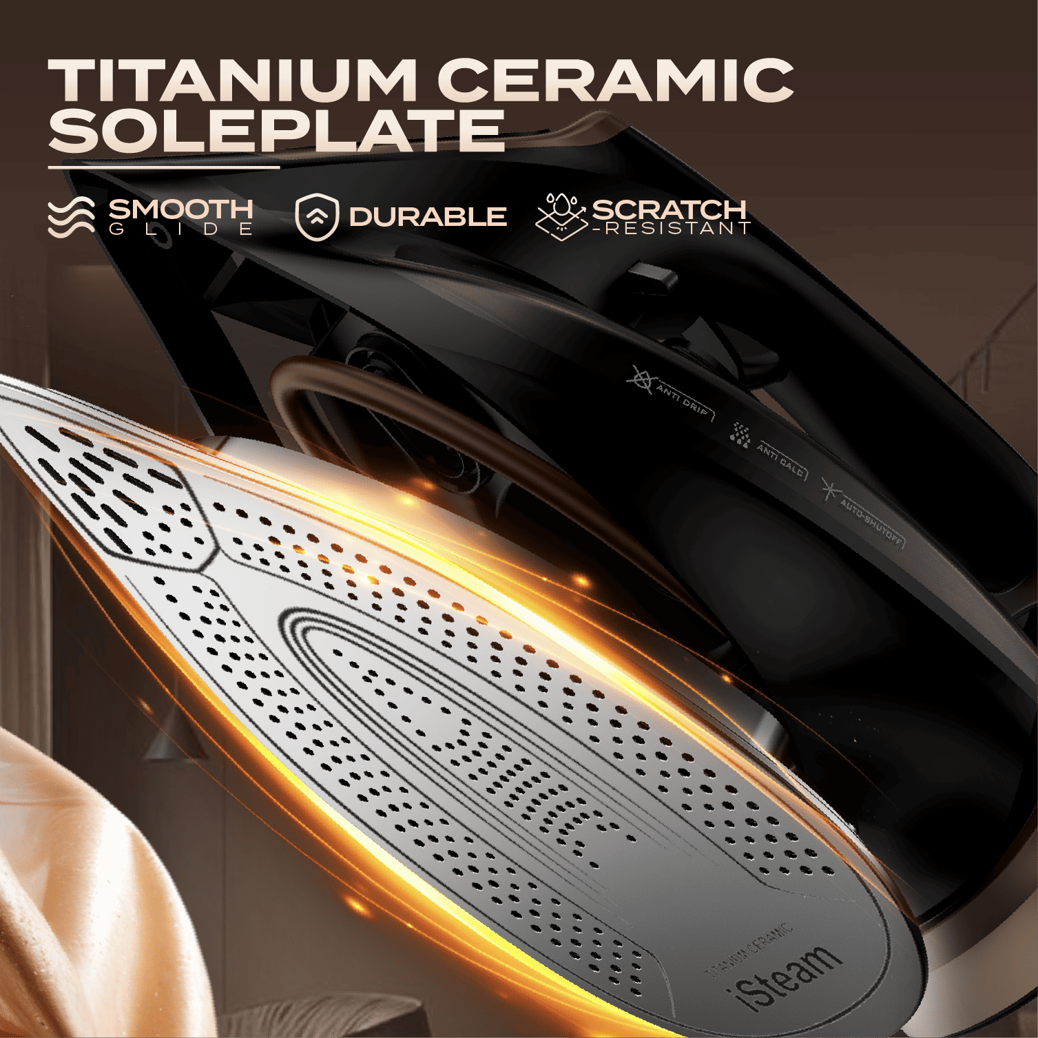 Electrova Anti-Burn Steam Iron SI2000 Perfect iSteam Series