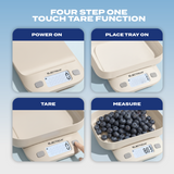 Electrova Digital Food Weighing Kitchen Scale 5kg/1g