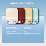Electrova Digital Food Weighing Kitchen Scale 5kg/1g