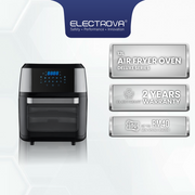 Electrova Ecowell Series Deluxe XLarge Air Fryer Oven (12L)
