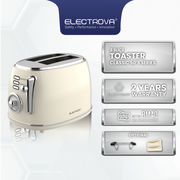 Electrova Classic 50's 2 Slice Toaster