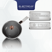 Electrova iCook Series 2 in 1 Multi-Function Cooker Pot 4L video demonstrating boiling, steaming, frying and hot pot cooking