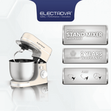 Electrova Baker Series Premium Stand Mixer (8 Speeds + Pulse) ET-SM02
