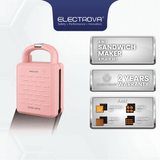Electrova Classic Series 4 in 1 Sandwich and Waffle Maker