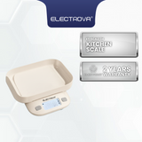 Electrova Digital Food Weighing Kitchen Scale 5kg/1g