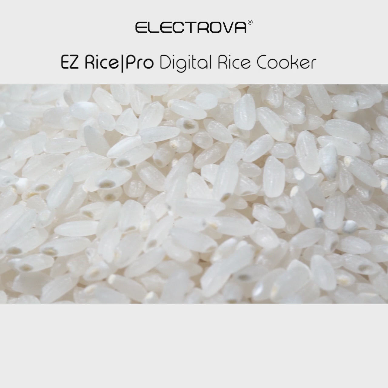 Electrova Wave Sensor Digital Rice Cooker EzRice