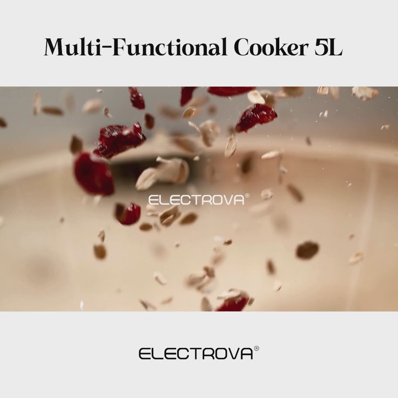 Electrova Classic 50's Series Multi-Functional Cooker (5L)