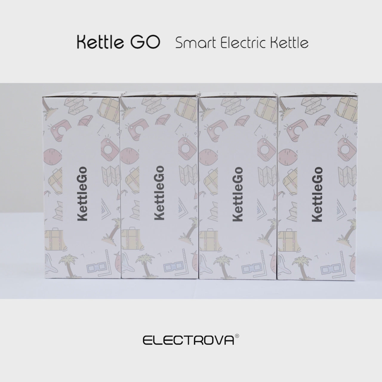 Electrova Portable Smart Electric Kettle GO