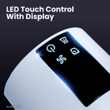 Electrova Electric Digital Stand Fan with Adjustable Height iPure Series