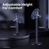 Electrova Electric Stand Fan with Adjustable Height iPure Series (Manual)