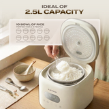 Electrova iCook Series Steamer Rice Cooker (2.5L)