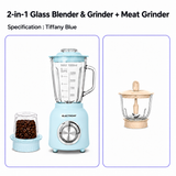 Essential 2-In-1 Glass Blender and Grinder