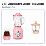 Essential 2-In-1 Glass Blender and Grinder