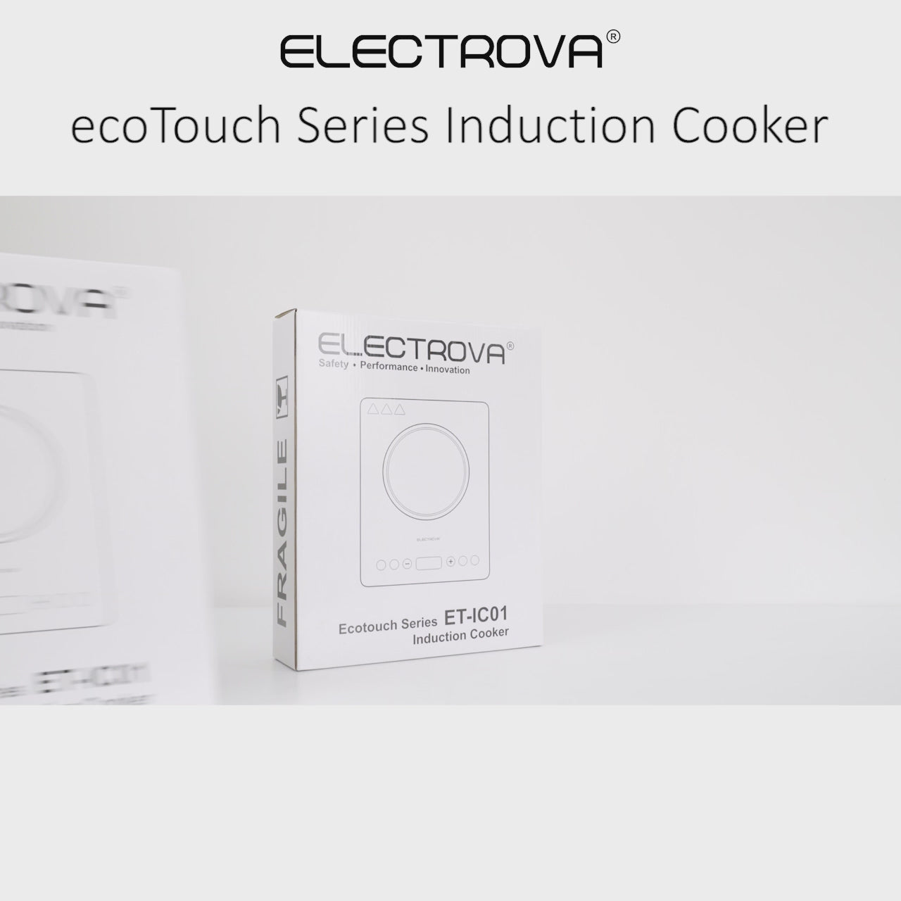 Electrova ecoTouch Series Ultra-Thin Induction Cooker