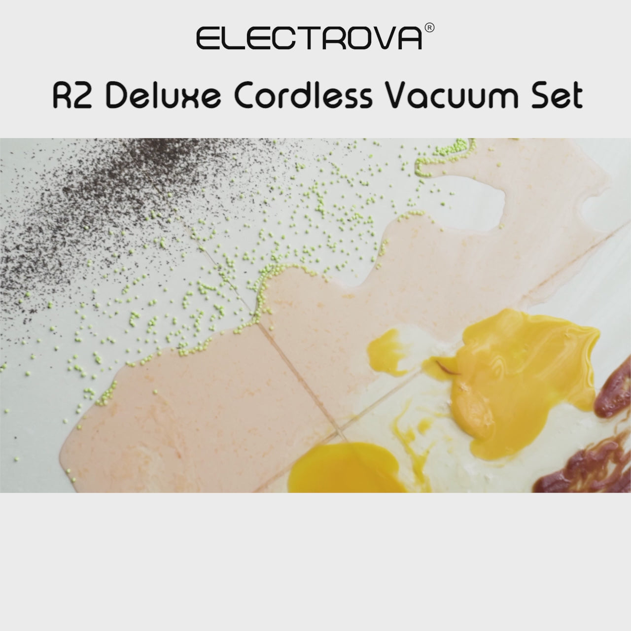 Electrova RedTech Cyclonic Series R2 Deluxe Cordless Vacuum Set